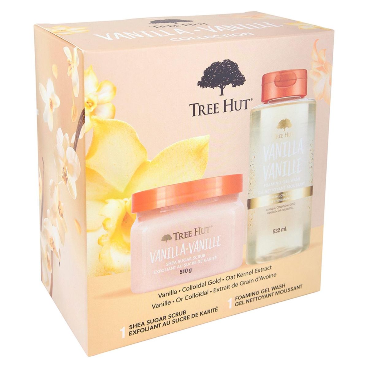 TREE HUT - Pack Exfoliante y Gel Vainilla Tree Hut