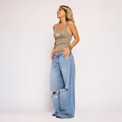 FALABELLA - Jeans Baggy x Paula Fernández