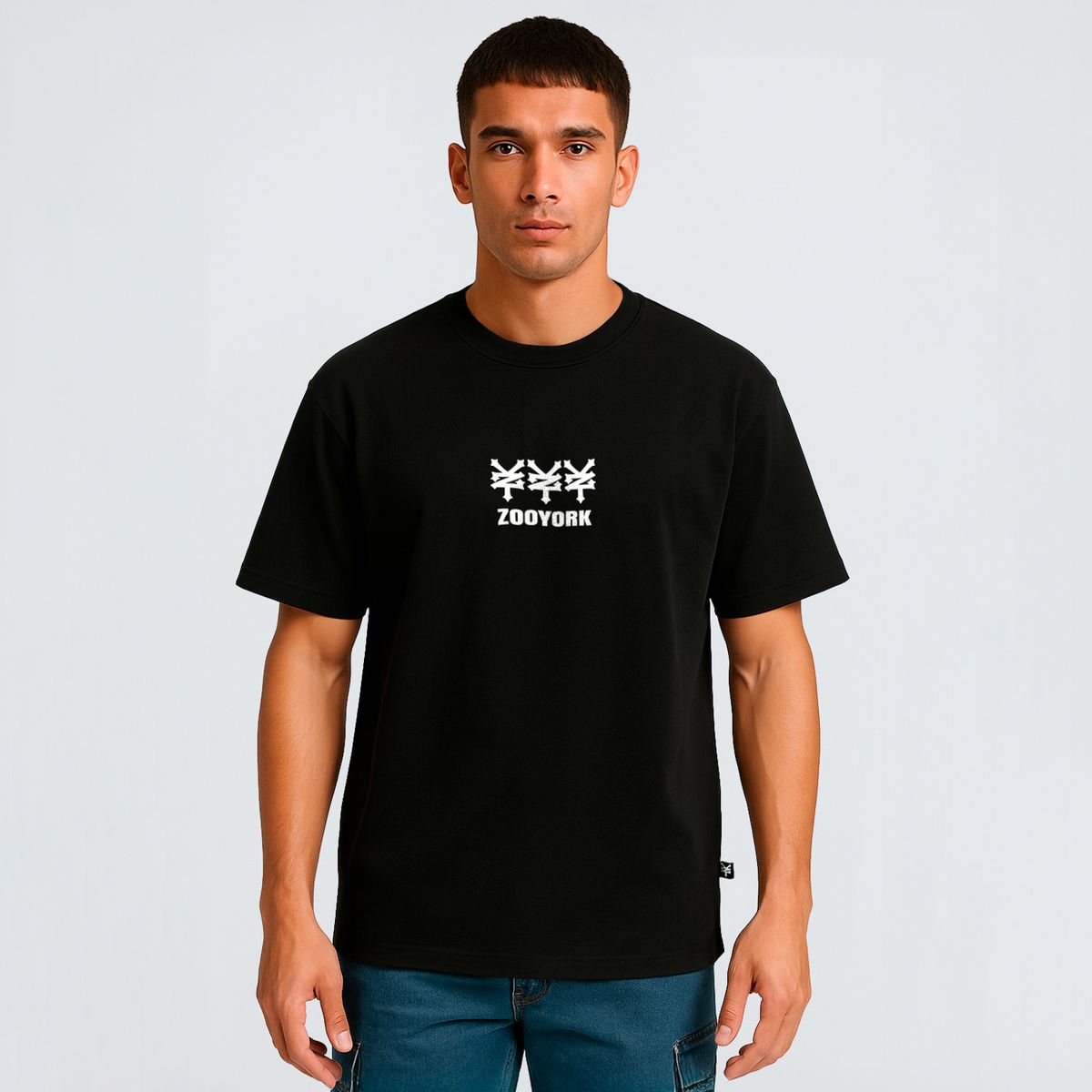 ZOO YORK - Polera Manga Corta Algodón Hombre Zoo York