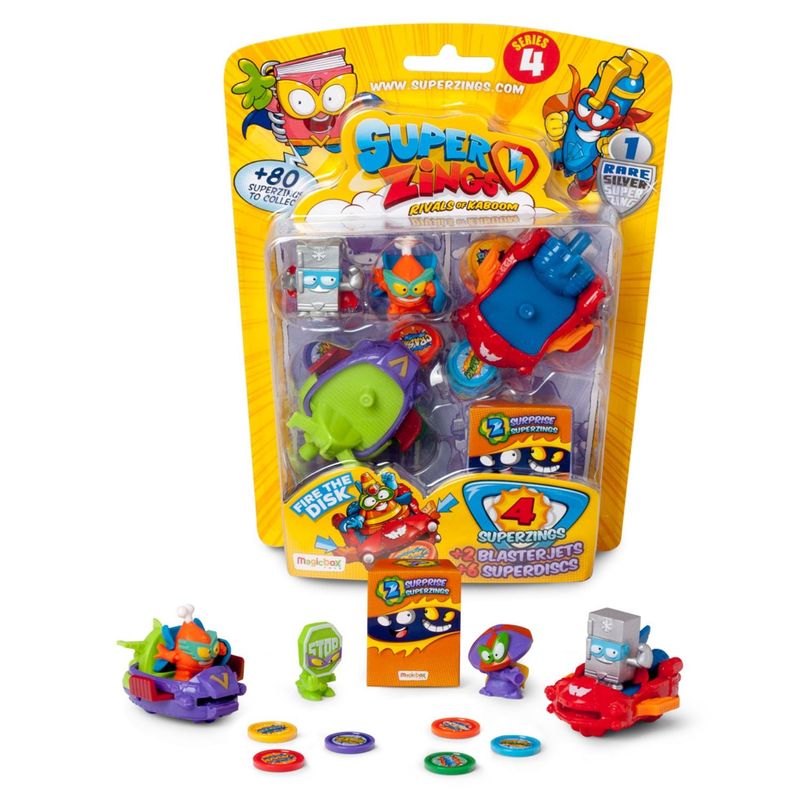  - Blister 4 B.Jet Superzings T4