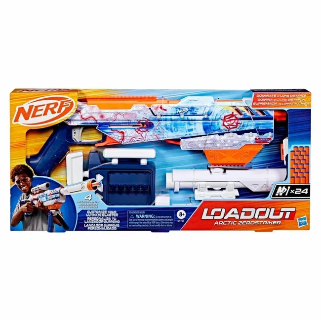NERF - Lanzador Loadout Arctic Zerostriker