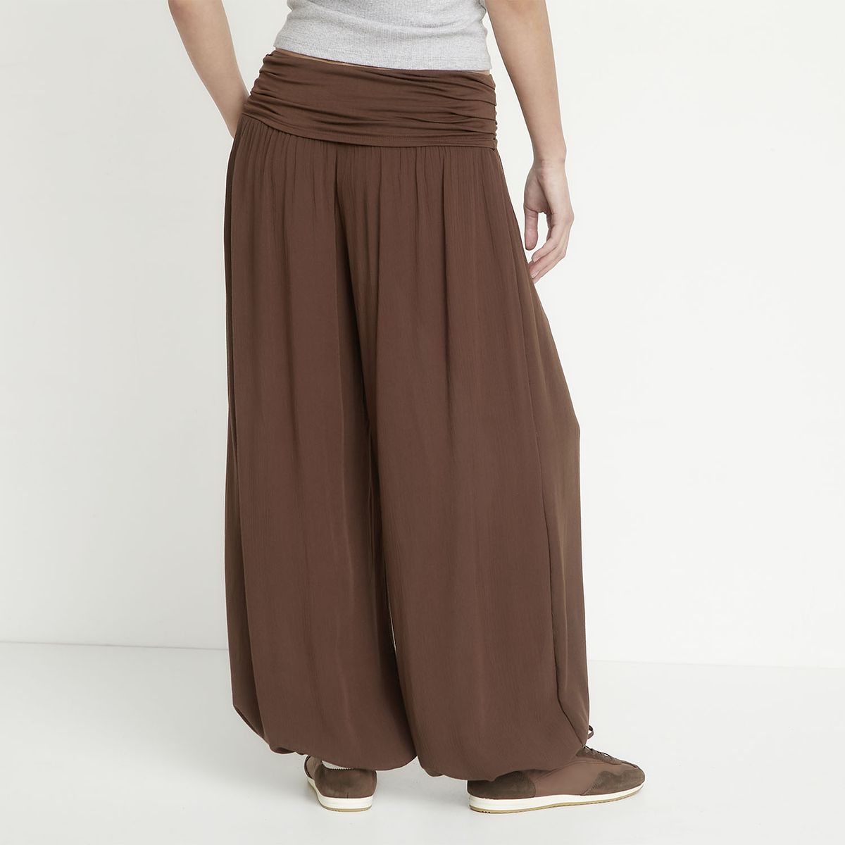 SYBILLA - Pantalón Balloon Tiro Bajo Mujer Sybilla