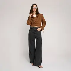 SAINT MALE - Chaqueta Jhonsu Suede Mujer