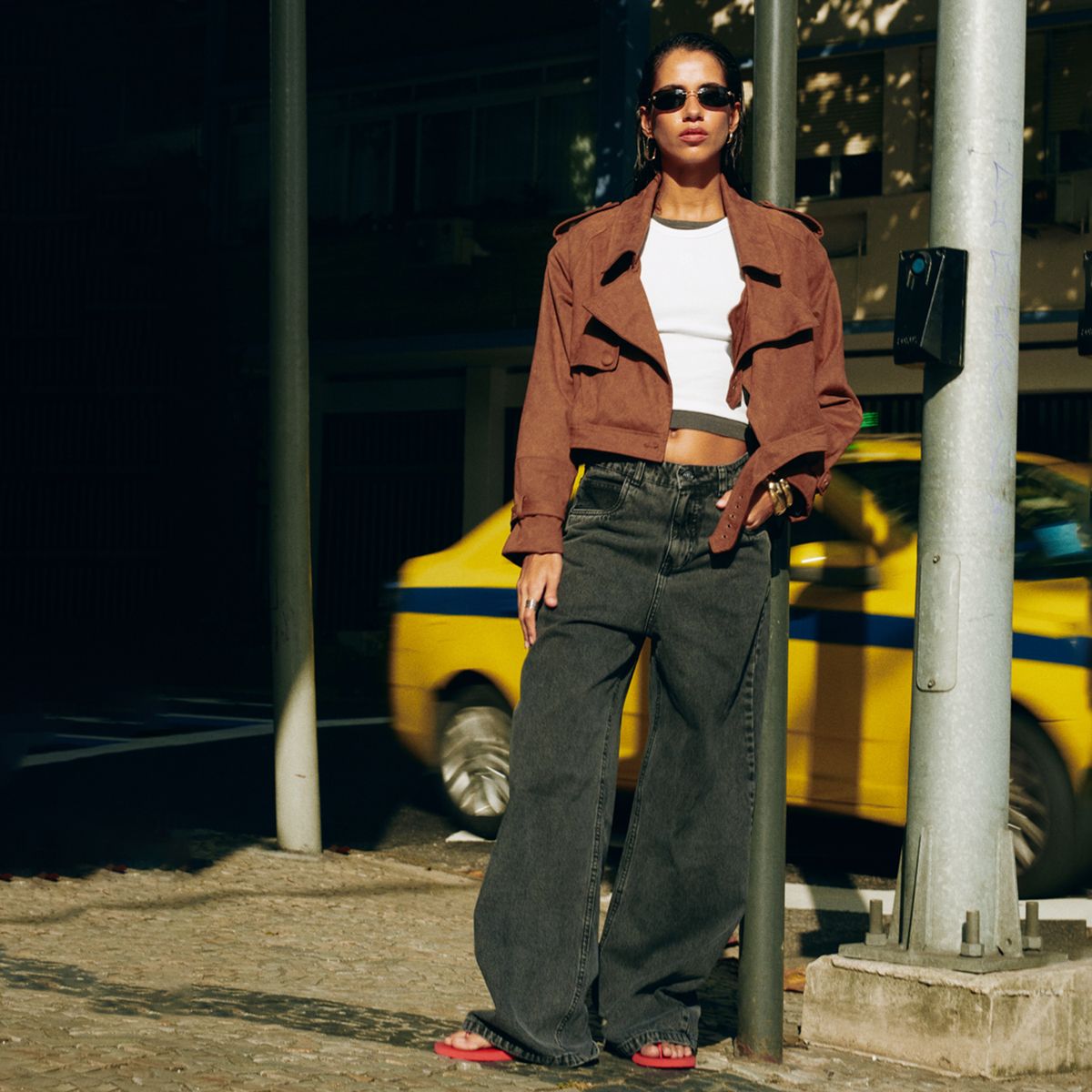 SAINTMALE - Chaqueta Jhonsu Suede Mujer Saint Male