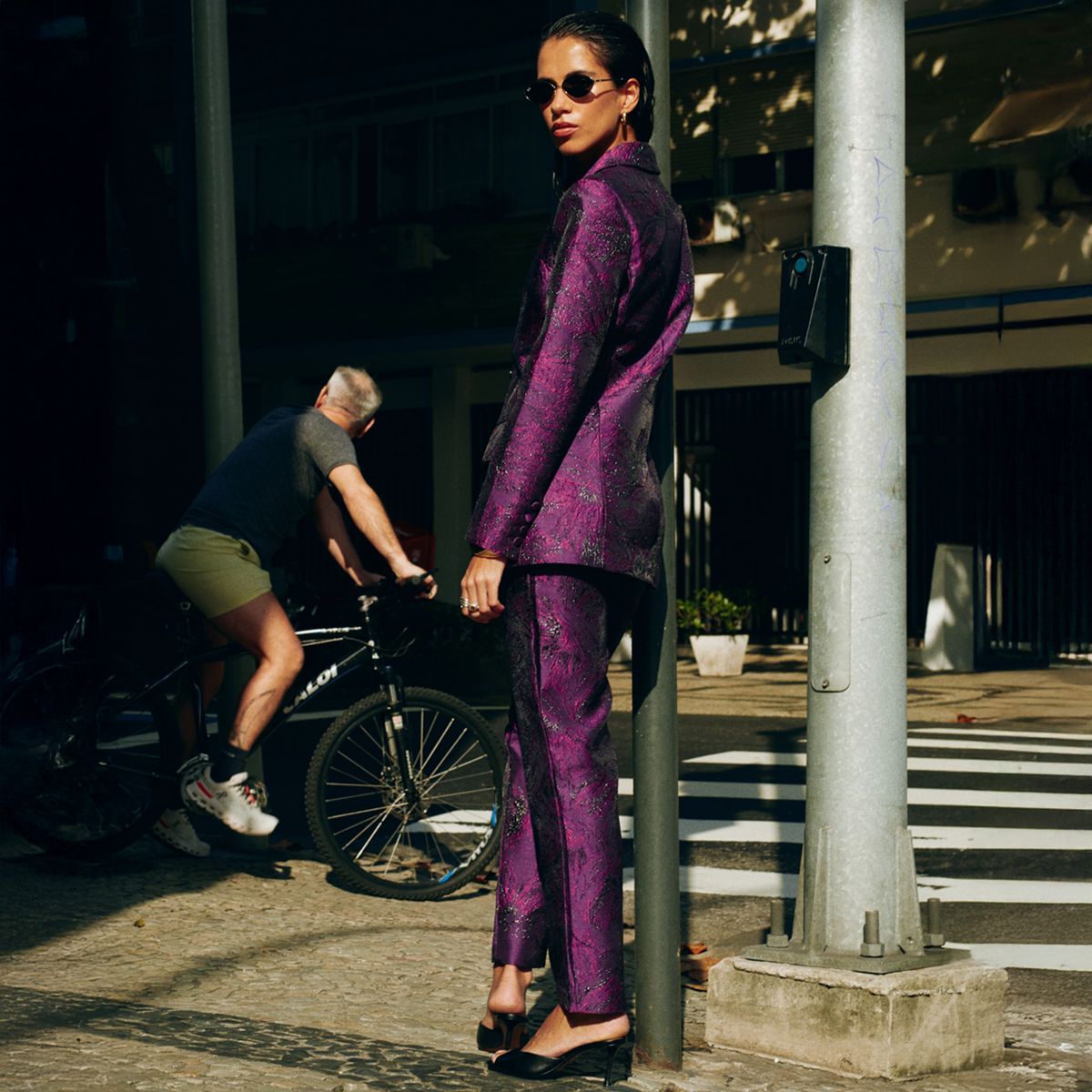 SAINTMALE - Pantalón Jacquard Mujer Saint Male