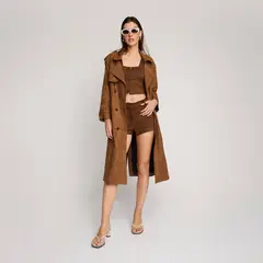 SAINT MALE - Thench Suede Valeu Mujer