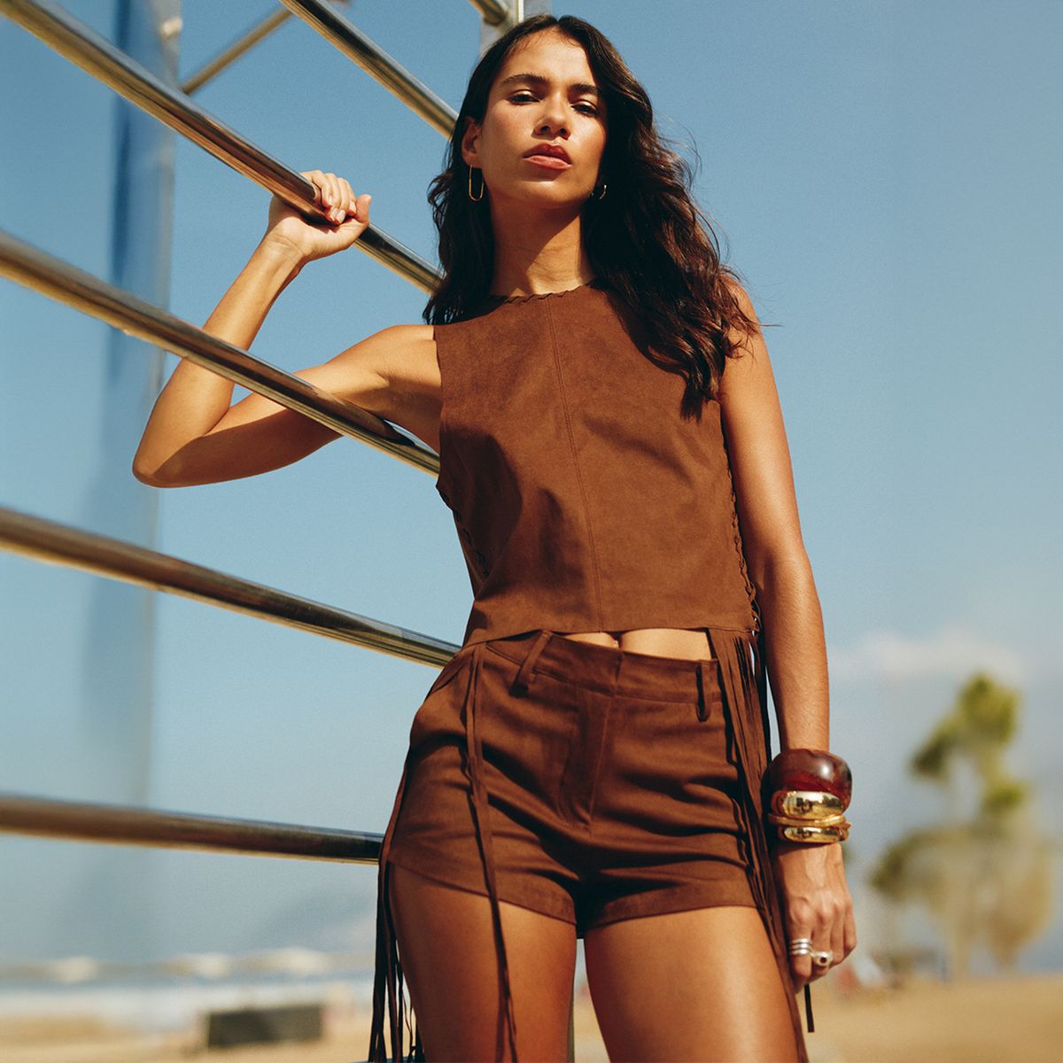 SAINTMALE - Top Flecos Pish Mujer Saint Male