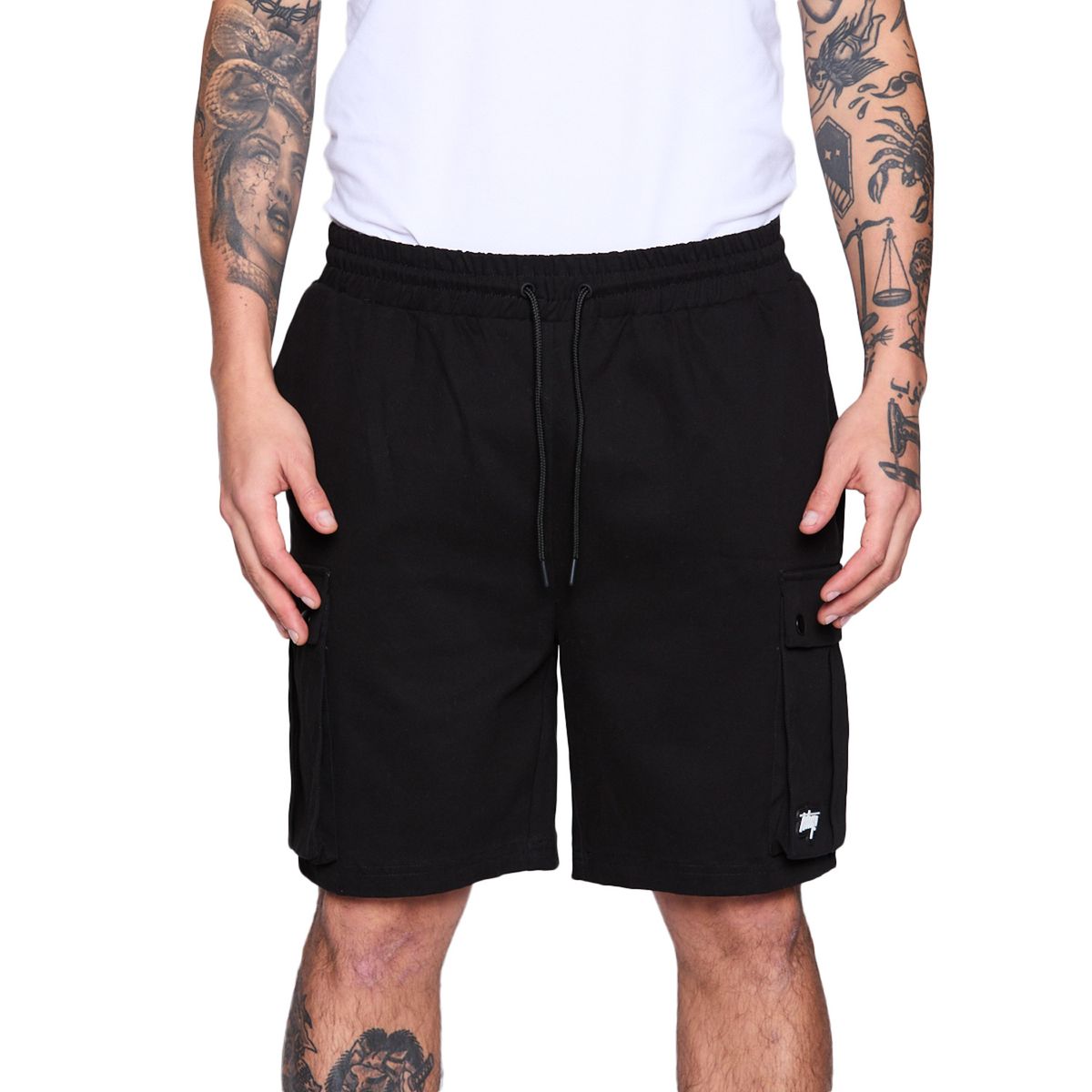 WHATUP - Short Tiro Medio Algodón Hombre Zoo York