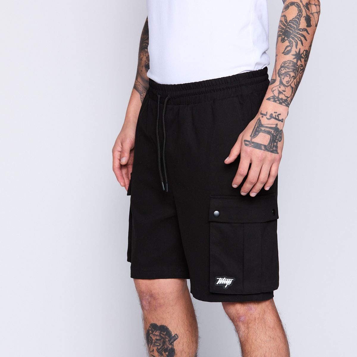 WHATUP - Short Tiro Medio Algodón Hombre Zoo York