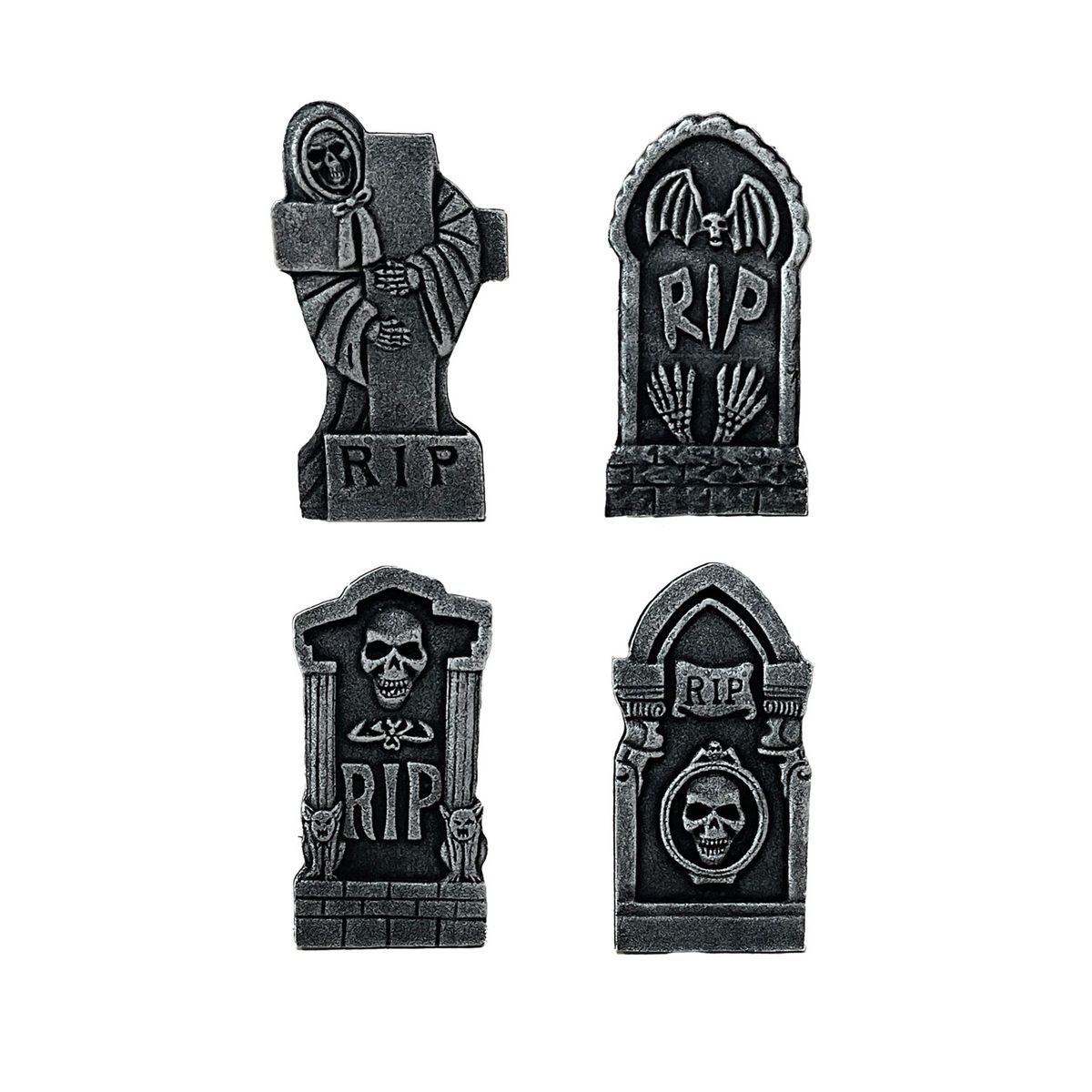 FRANK & MORTIS - Set 4 Lapidas Frank Mort