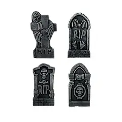 FRANK & MORTIS - Set 4 Lapidas Frank Mort