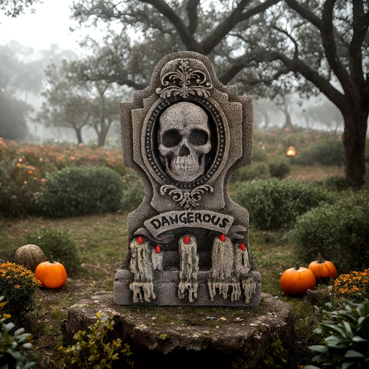 FRANK & MORTIS - Lapida Calavera 53 X 31 Frank Mort