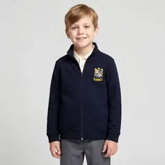 COLEGIO ALCAZAR - Poleron Manga Larga Algodón Unisex Niño
