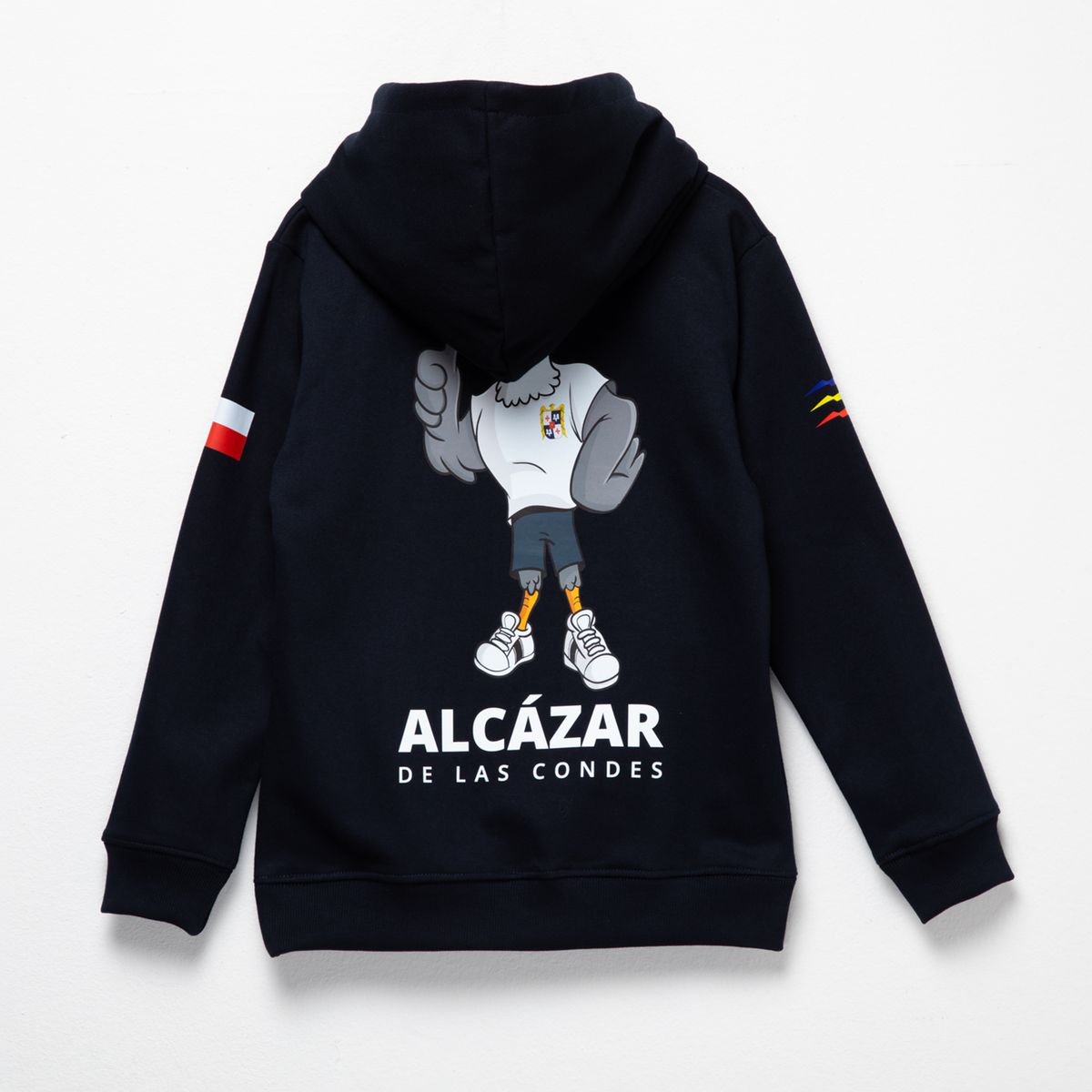 COLEGIO ALCAZAR - Poleron Manga Larga Algodón Unisex