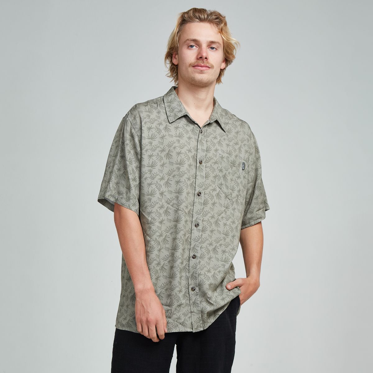 TOKE - Camisa Manga Corta Algodón Hombre Toke