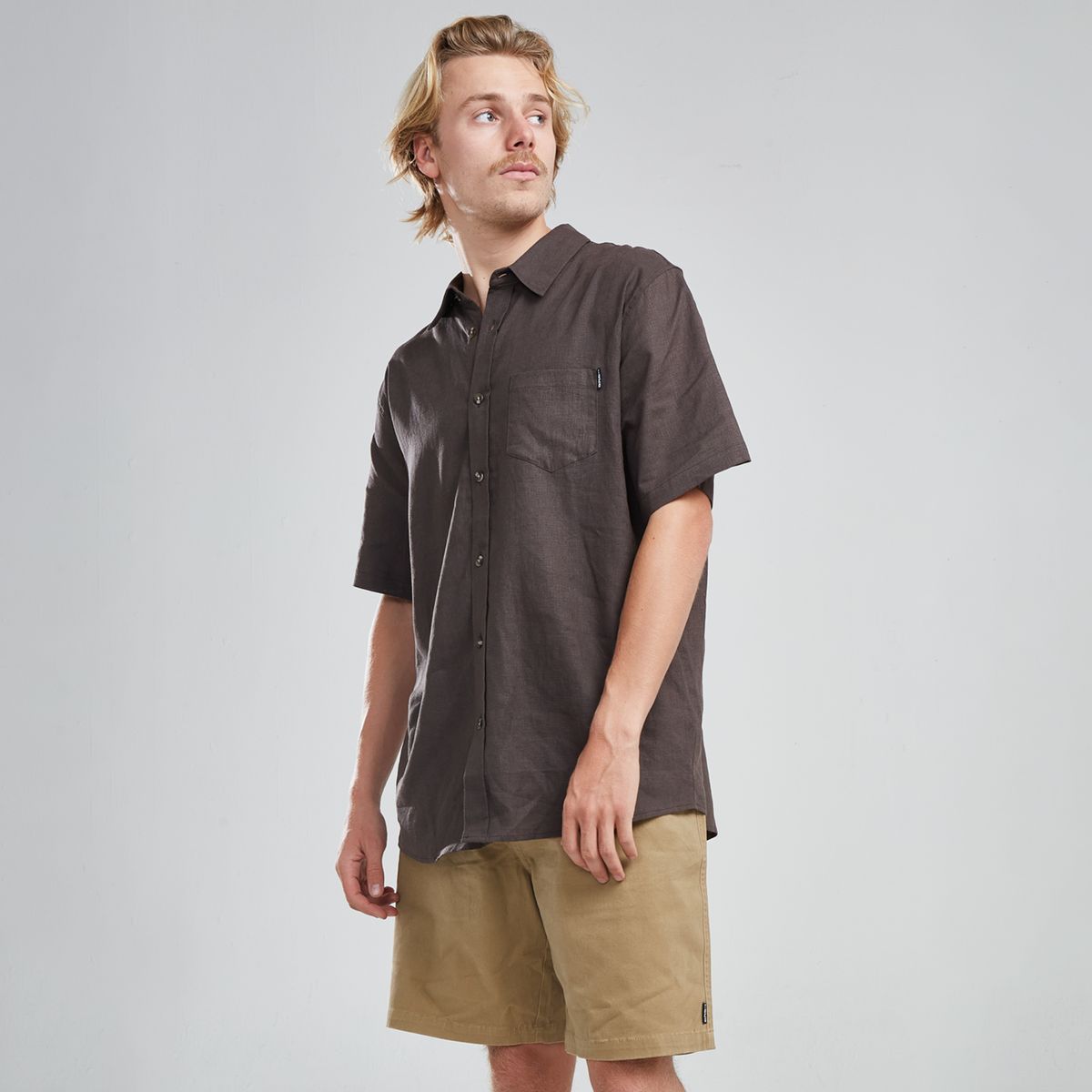 TOKE - Camisa Manga Corta Algodón Hombre Toke