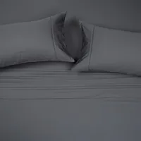 Juego De Sábanas 300 Hilos Lisa Humo