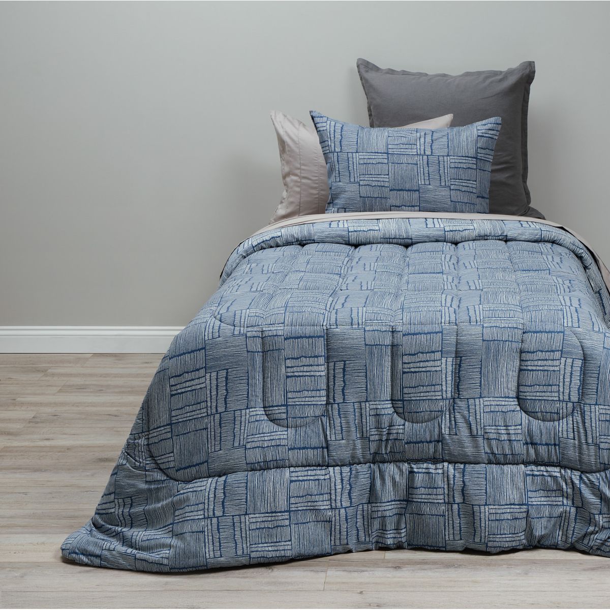 ROSEN - Plumón Soft Touch Lucca Navy Rosen