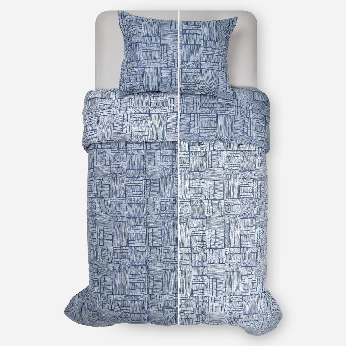 ROSEN - Plumón Soft Touch Lucca Navy Rosen