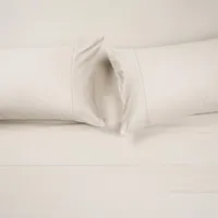 Juego De Sábanas 300 Hilos Lisa Natural