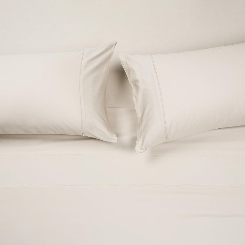 ROSEN - Juego De Sábanas 300 Hilos Lisa Natural Rosen