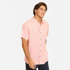 MAUI AND SONS - Camisa Manga Corta Viscosa Hombre