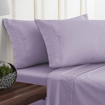 Imagen 2 del producto Juego De Sábanas Broderie Santorin 2 Plazas