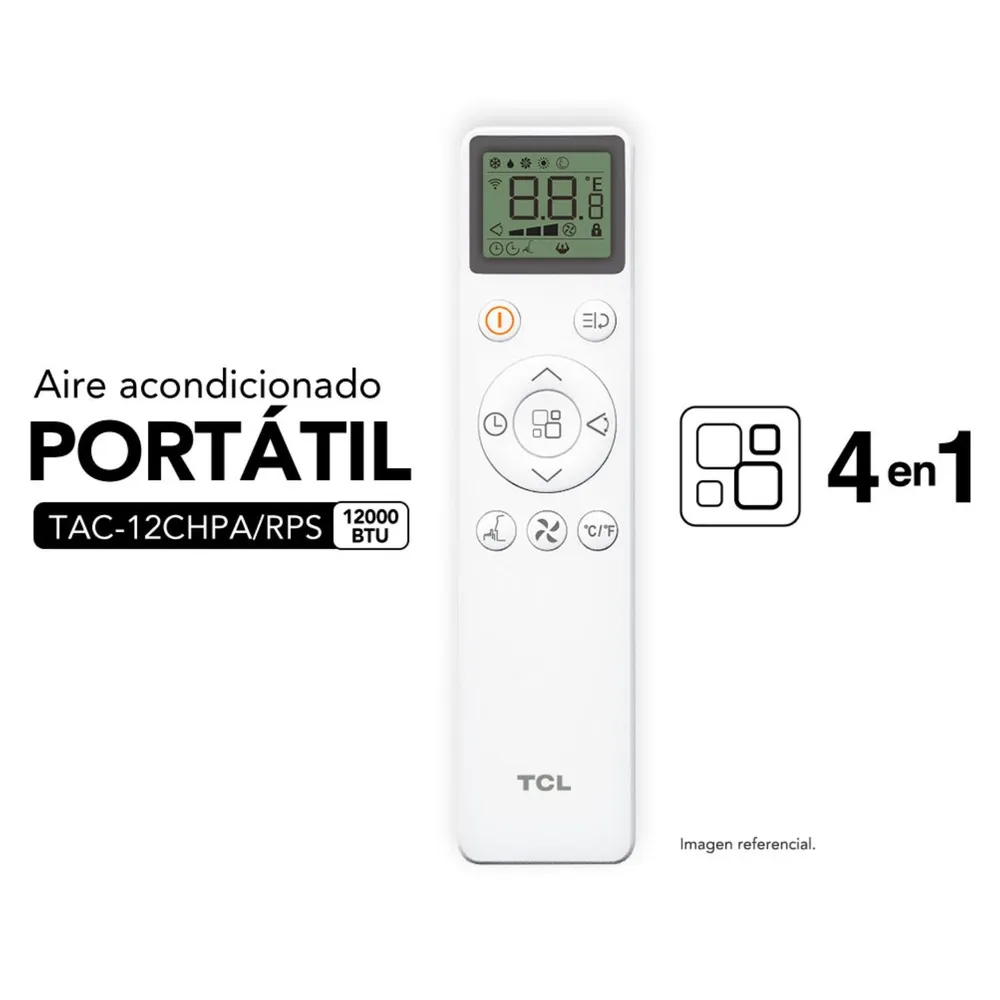 TCL Portátil 12000 BTU Frío/Calor, foto 12