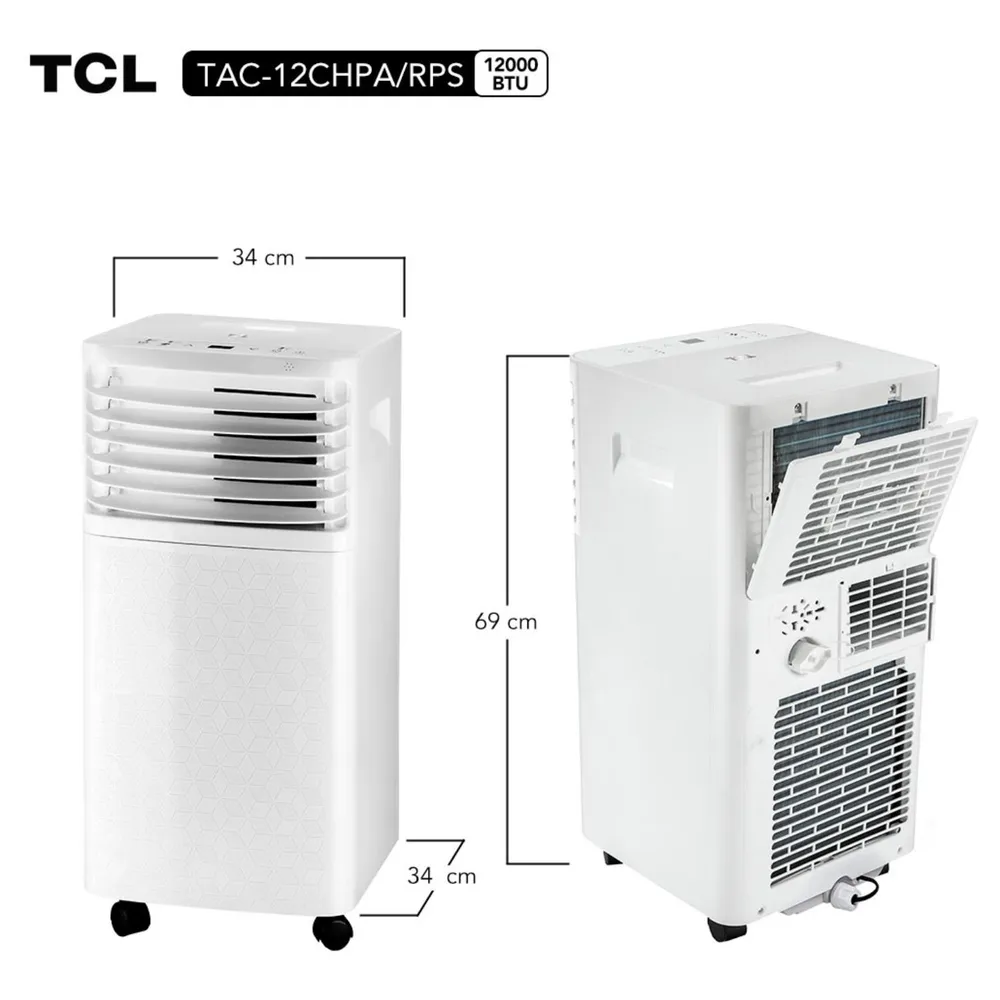 TCL Portátil 12000 BTU Frío/Calor, foto 13
