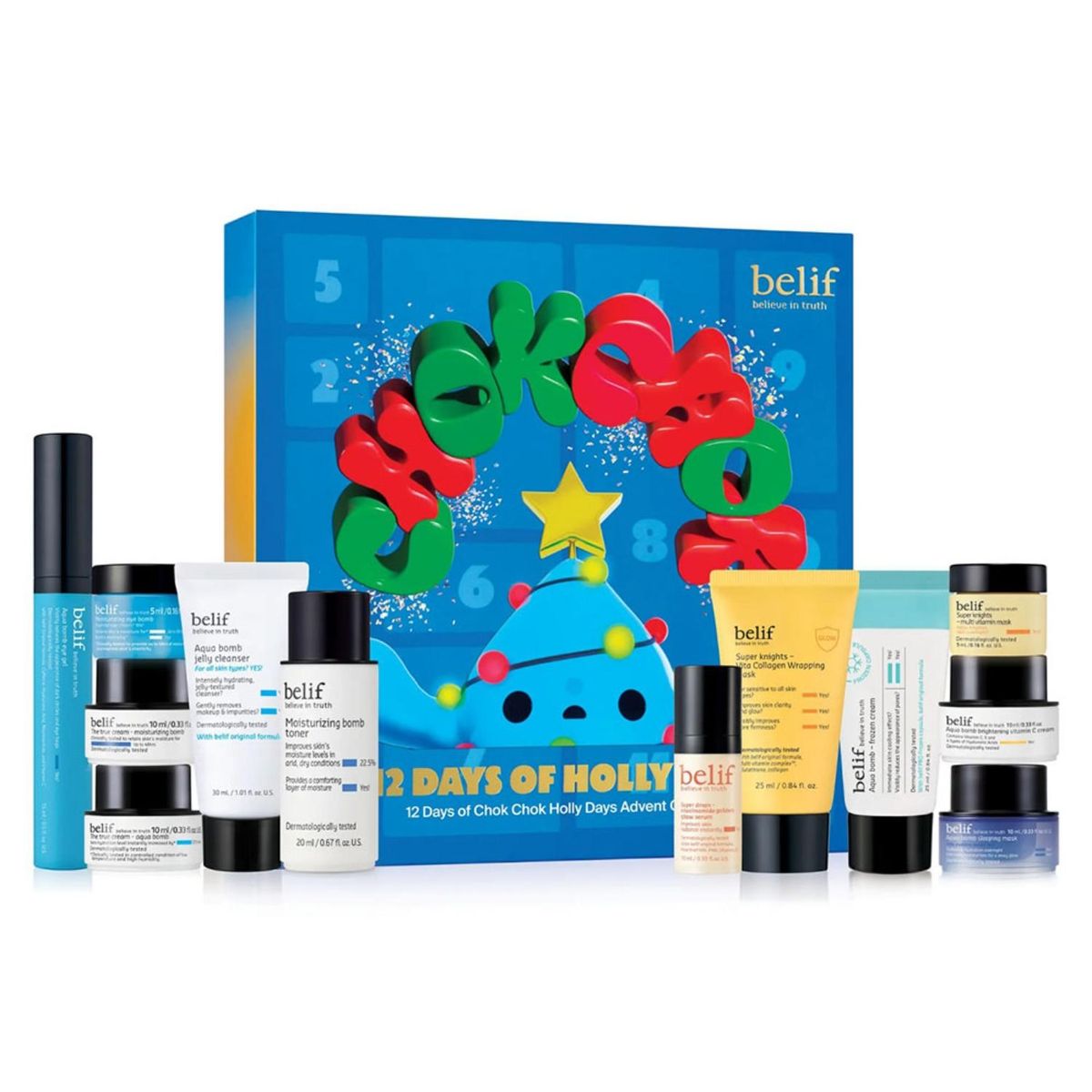 BELIF - Calendario de Adviento Belif - 12 Pcs
