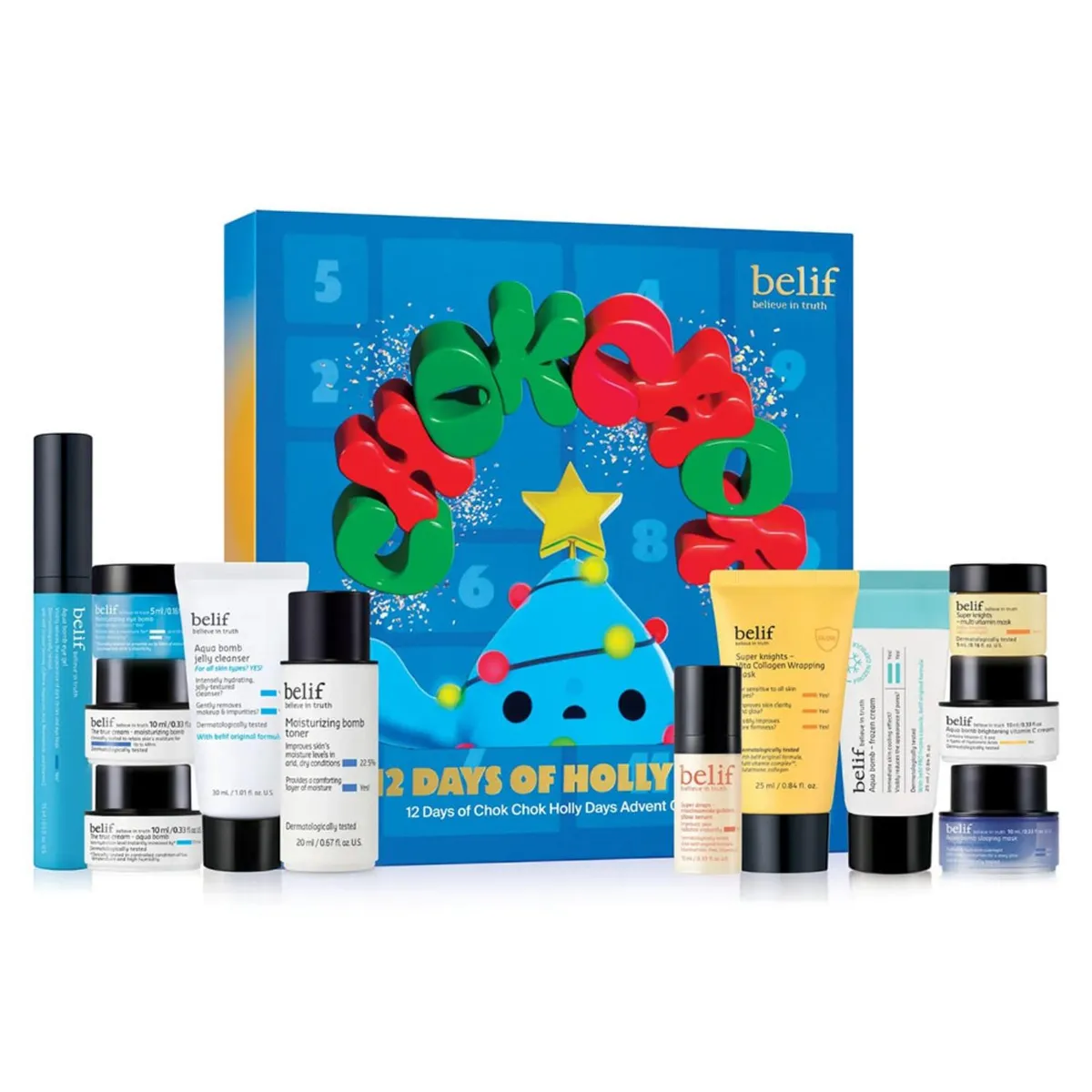 BELIF - Calendario de Adviento Belif - 12 Pcs
