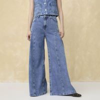 Jeans Wide Leg Mujer