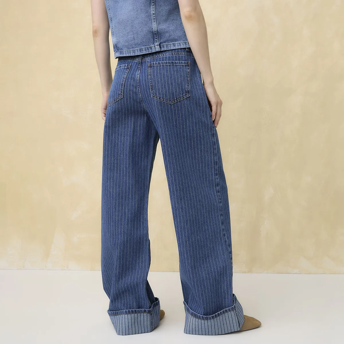 UNIVERSITY CLUB - Jeans Wide Leg Mujer University Club