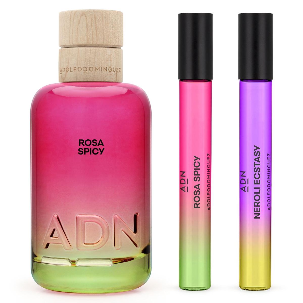 ADOLFO DOMINGUEZ - Estuche Adn Rosa Spicy Eau De Parfum 100 Ml +10 Ml + Neroli Ecstasy Eau De Parfum 10 Ml Adolfo Dominguez