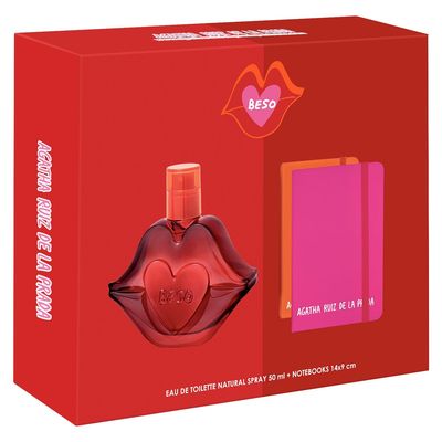 Imagen 2 del producto Estuche Beso Eau De Toillet 50 Ml + Funda Notebook