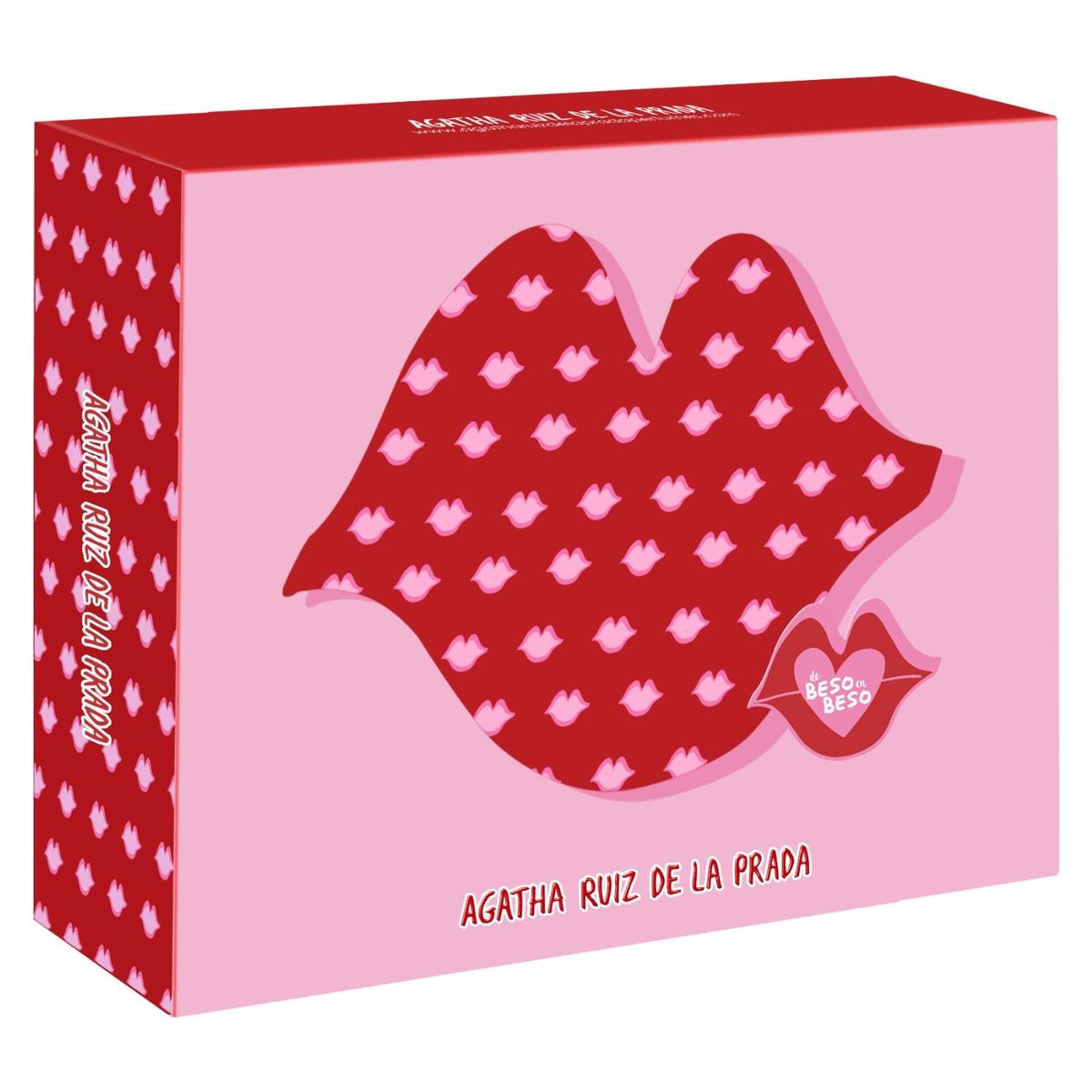 AGATHA RUIZ DE LA PRADA - Estuche Agatha Ruiz De La Prada Beso Eau De Toillet 50 Ml + Makeup Stick 3 En 1 Agatha Ruiz De La Prada