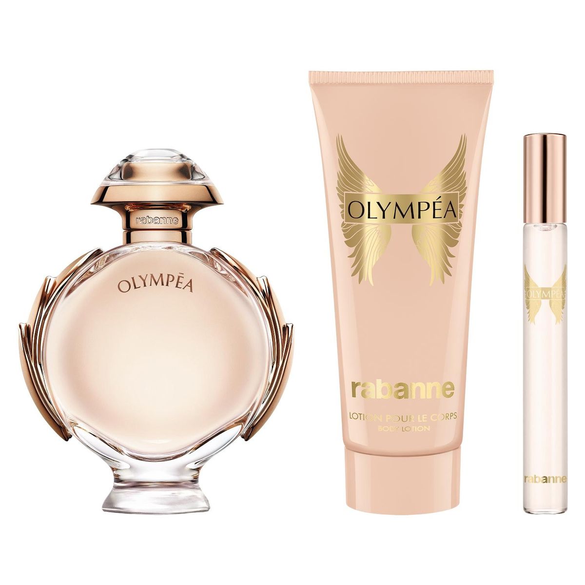 RABANNE - Estuche Olympéa Eau De Parfum 80 Ml +10 Ml + Loción Corporal 100 Ml Rabanne