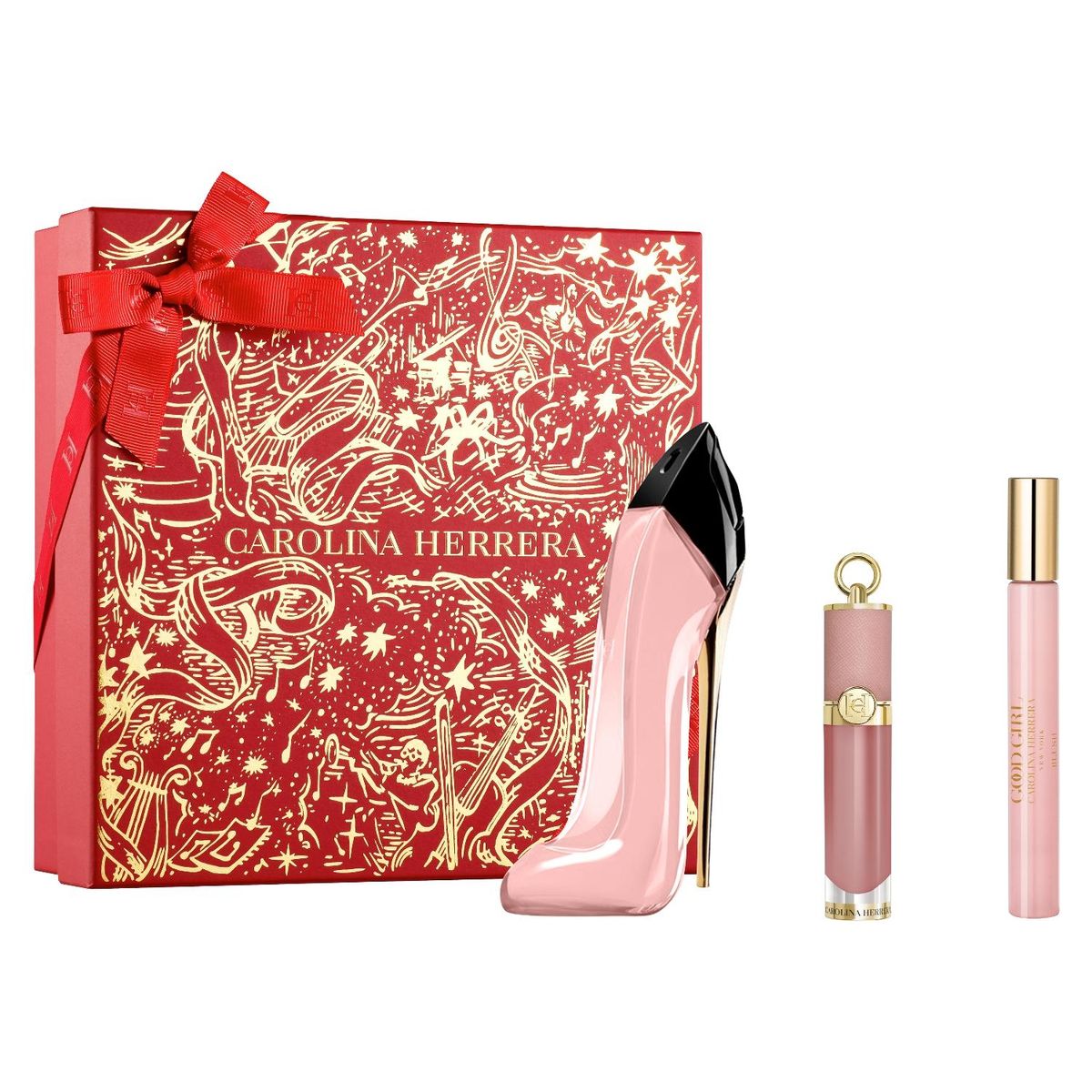 CAROLINA HERRERA - Estuche Good Girl Blush Eau De Parfum 80 Ml + 10 Ml + Gloss 942 Nude Desire 5 Ml Carolina Herrera