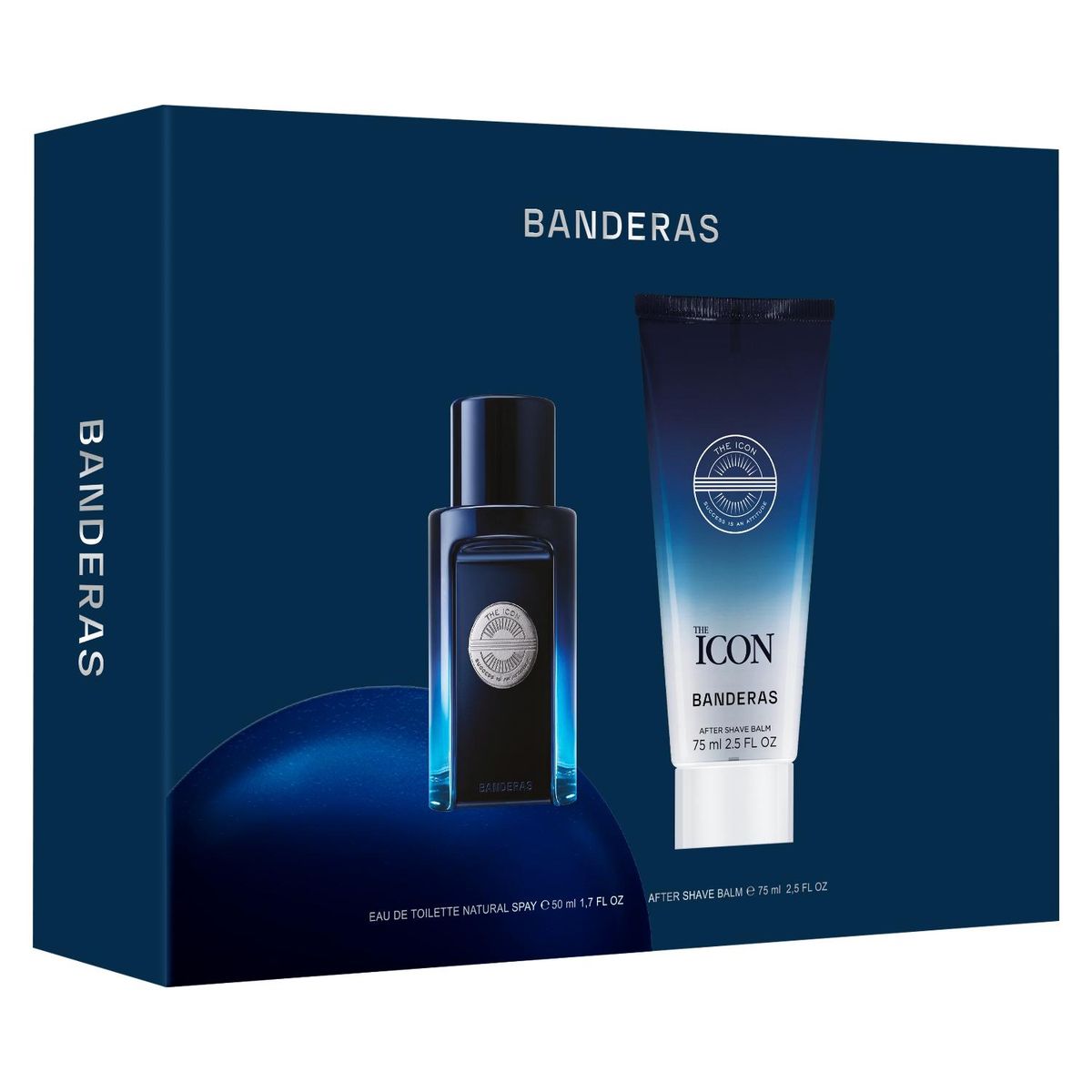 ANTONIO BANDERAS - Estuche The Icon Eau De Toilette 50 Ml + After Shave 75 Ml Antonio Banderas