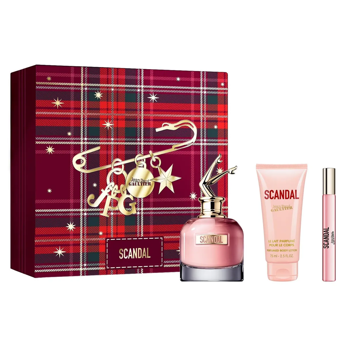 JEAN PAUL GAULTIER - Estuche Scandal Eau De Parfum 80 Ml + 10 Ml +  Loción Corporal 75 Ml Jean Paul Gaultier