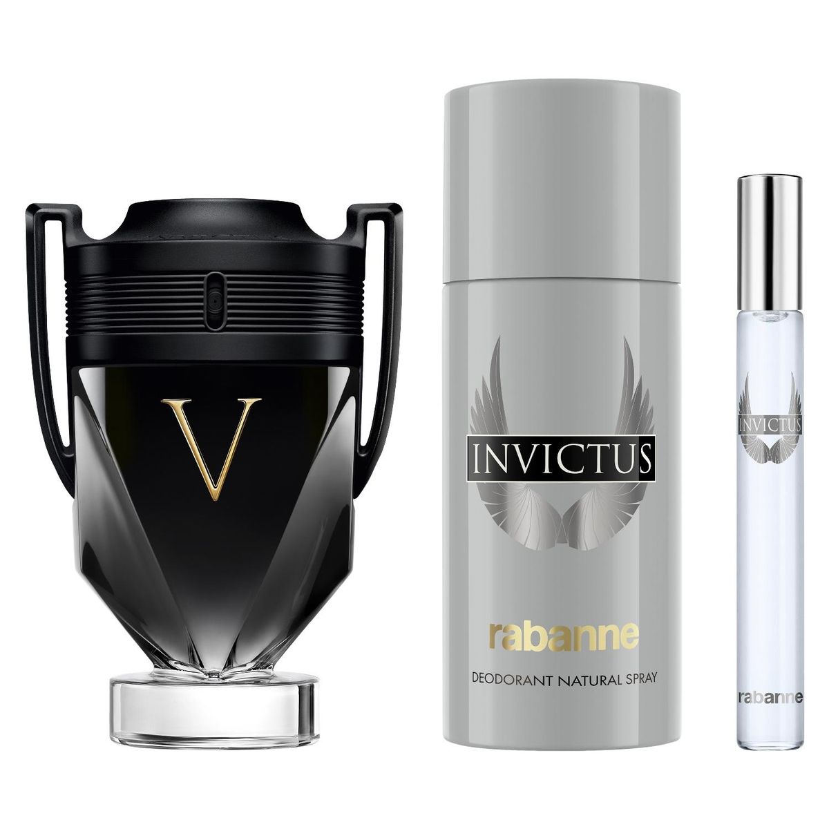 RABANNE - Estuche Invictus Victory Eau De Parfum Extrême 100 Ml + 10 Ml + Desodorante 150 Ml Rabanne