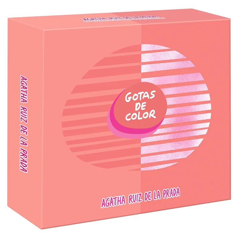 AGATHA RUIZ DE LA PRADA - Estuche Agatha Ruiz De La Prada Gotas De Color Eau De Toillet 50 Ml + Funda Notebook Agatha Ruiz De La Prada
