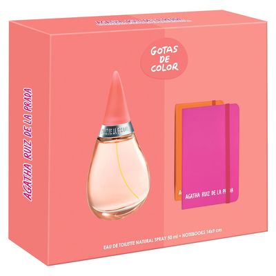 Imagen 2 del producto Estuche Gotas De Color Eau De Toillet 50 Ml + Funda Notebook