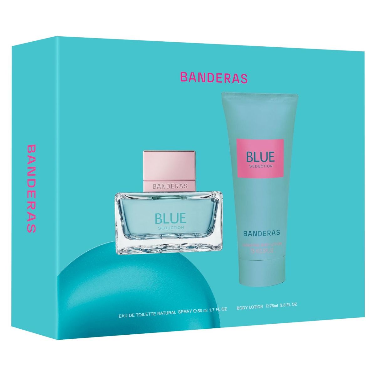 ANTONIO BANDERAS - Estuche Blue Seduction For Women Eau De Toilette 50 Ml + Loción Corporal  75 Ml Antonio Banderas