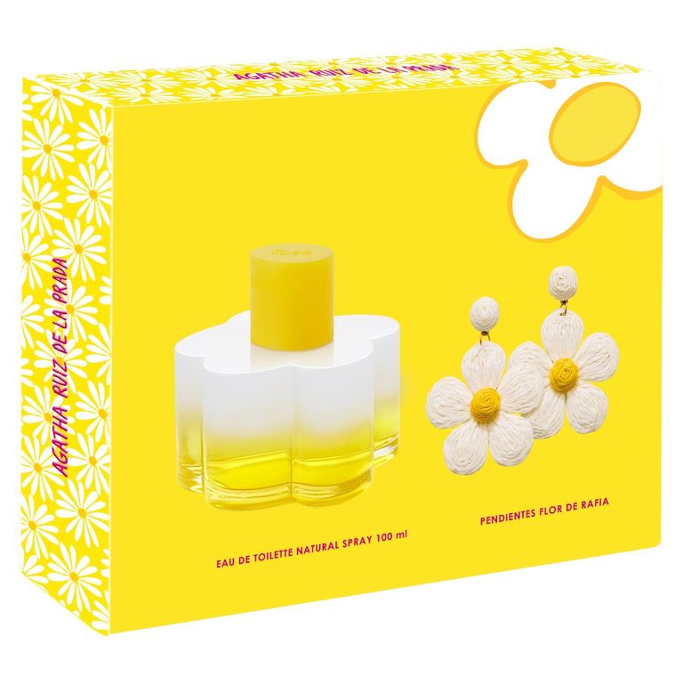 Estuche Flor En Flor Eau De Toillet 50 Ml + Aritos De Flor