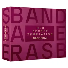 ANTONIO BANDERAS - Estuche Her Secret Temptation Eau De Toilette 80 Ml + Desodorante 150 Ml