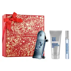 CAROLINA HERRERA - Estuche 212 Men Heroes Eau De Toilette 90 Ml + 10 Ml + Gel De Baño 100 Ml