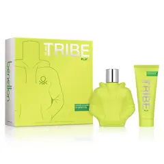 BENETTON - Estuche United Colors We Are Tribe Play Eau De Toilette 90 Ml + Gel De Baño 75 Ml
