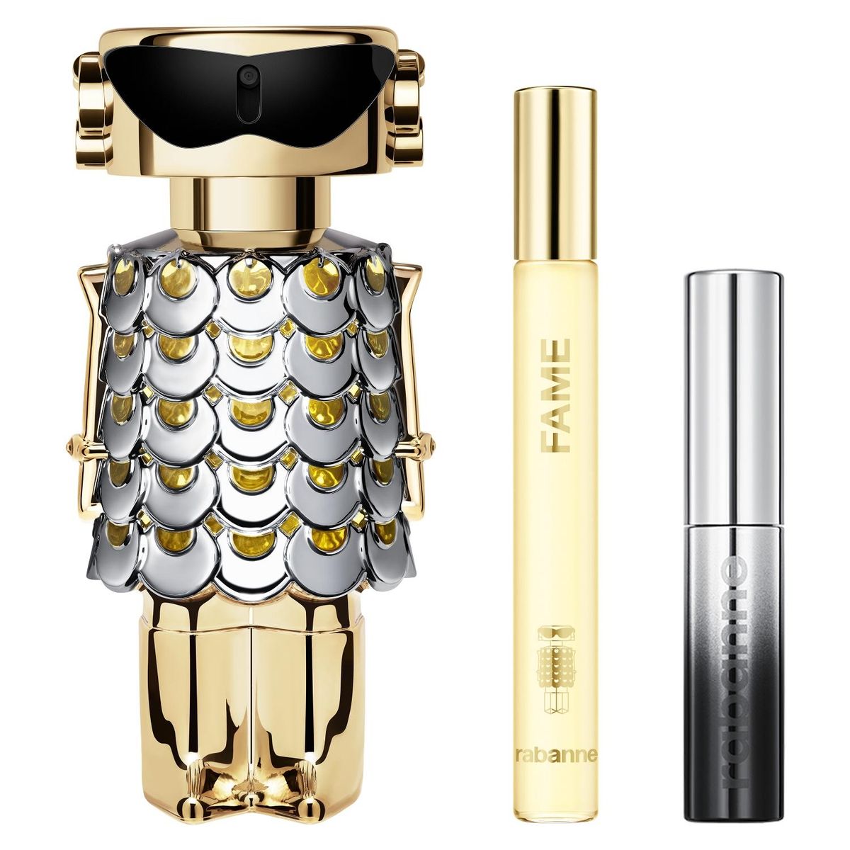 RABANNE - Estuche Fame Eau De Parfum 80 Ml + 10 Ml + Mascara Deep Black 4,5 Ml Rabanne