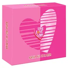 AGATHA RUIZ DE LA PRADA - Estuche Love Love Love Eau De Toillet 50 Ml + Funda Notebook
